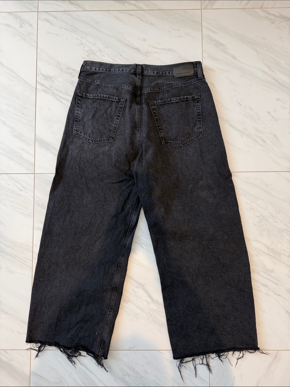 Citizens of Humanity Ayla Crop Wide Leg Jeans - Picture 6 of 6